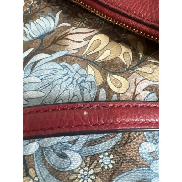 Coach (2021) Kacey Satchel Red Apple Crossbody Handbag - Picture 16 of 16